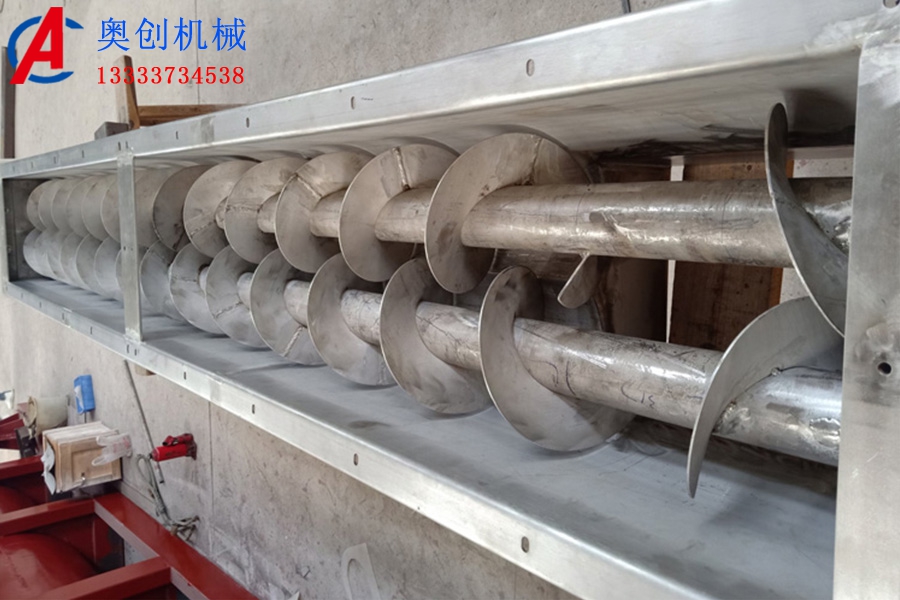 GL螺旋輸送機(jī)密封布置